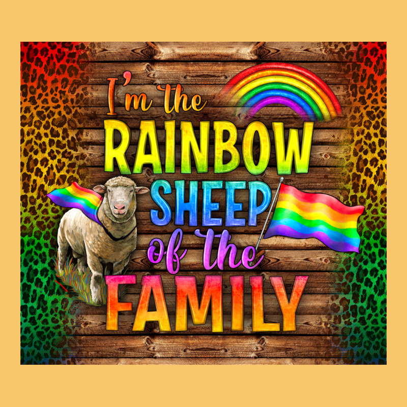 I'm The Rainbow Sheep Of The Family Tumbler Vintage Hoodie by BundleAndBundleShop | Teevron