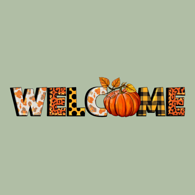 Welcome Pumpkin Urban Heavy Tee by BundleAndBundleShop | Teevron