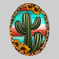 Serape And Sunflower Cactus Premium Tee | Teevron