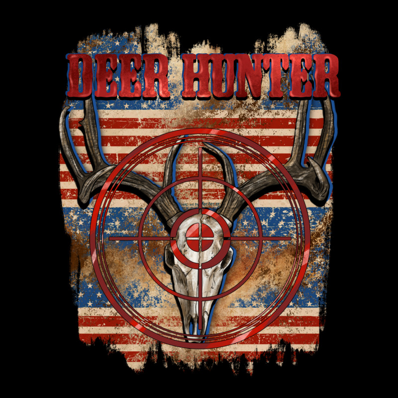 Deer Hunter Zipper Hoodie by CowGirlArtShop | Teevron