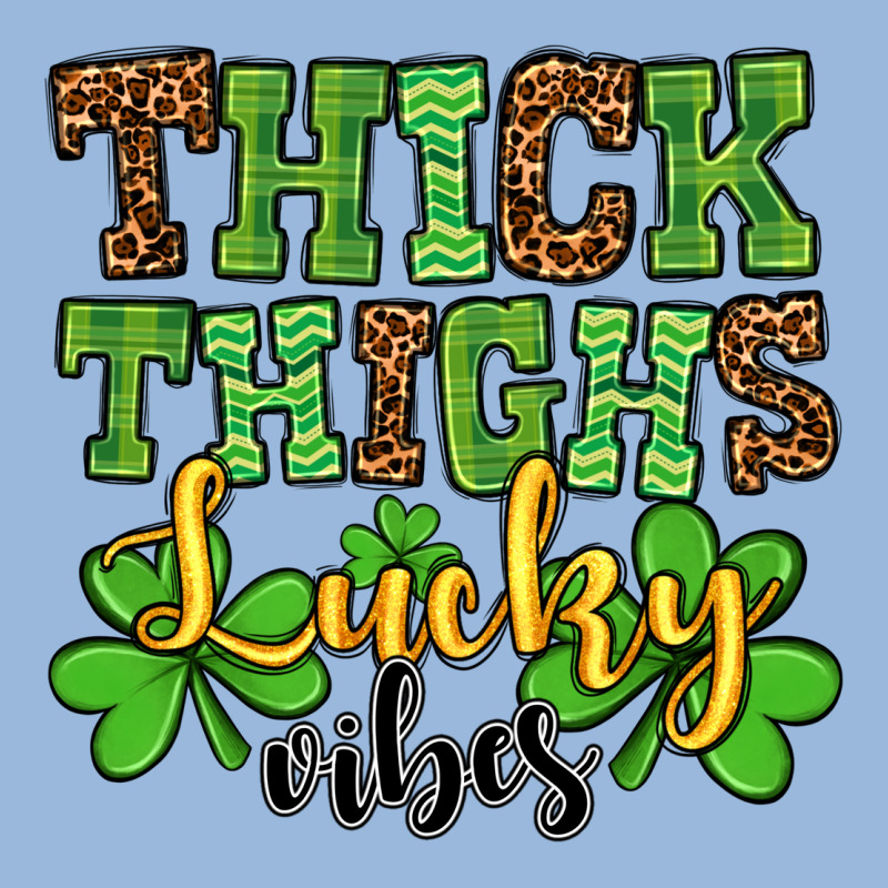 St. Patrick's Thick Thighs Lucky Vibes Premium Hoodie by OliviaCreatesArt | Teevron