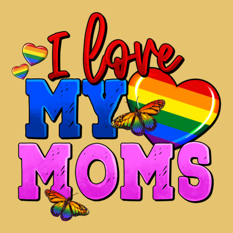 I Love My Moms Premium Sweatshirt by FaDigitalArtStudio | Teevron