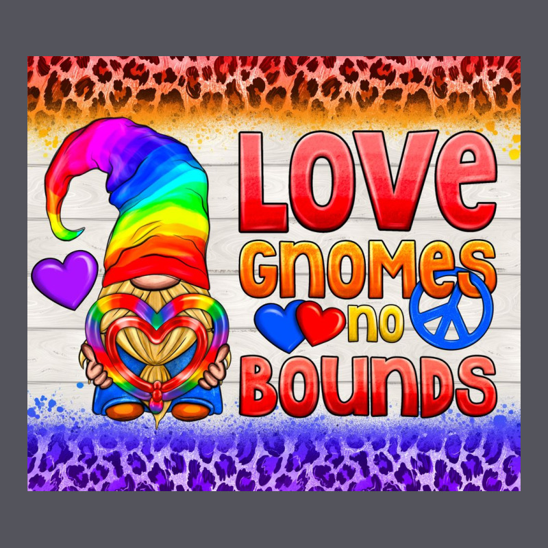Lgbtq+ Love Gnomes No Bounds Tumbler Vintage Hoodie by BundleAndBundleShop | Teevron