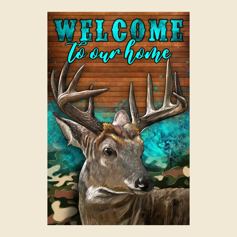 Western Buck Deer Garden Ladies Tee by LillyAllenDesigns | Teevron
