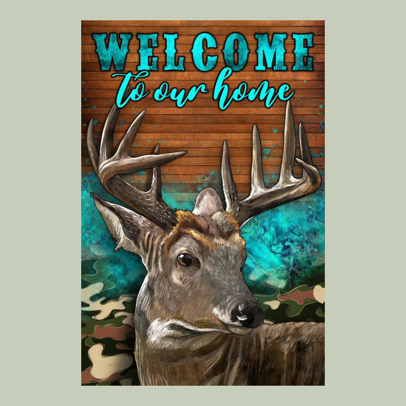 Western Buck Deer Garden Ladies Tee by LillyAllenDesigns | Teevron