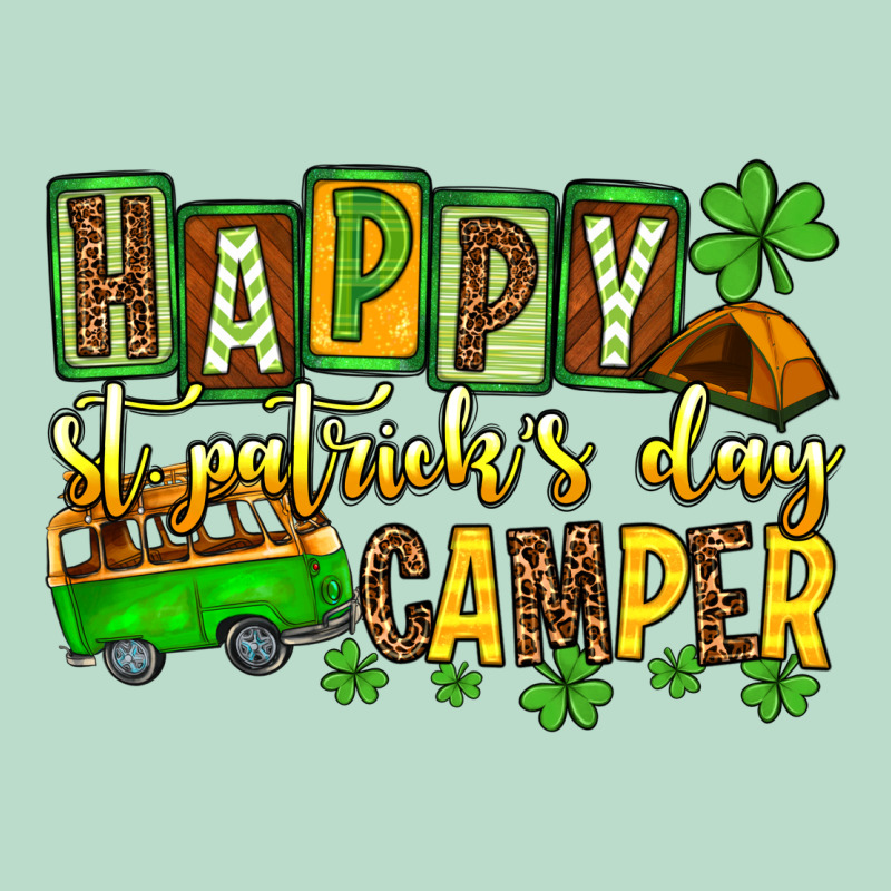 St. Patrick's Happy St. Patrick's Day Camper Premium Hoodie by OliviaCreatesArt | Teevron