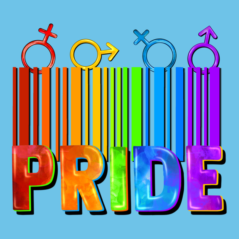 Pride Barcode Premium Sweatshirt by FaDigitalArtStudio | Teevron