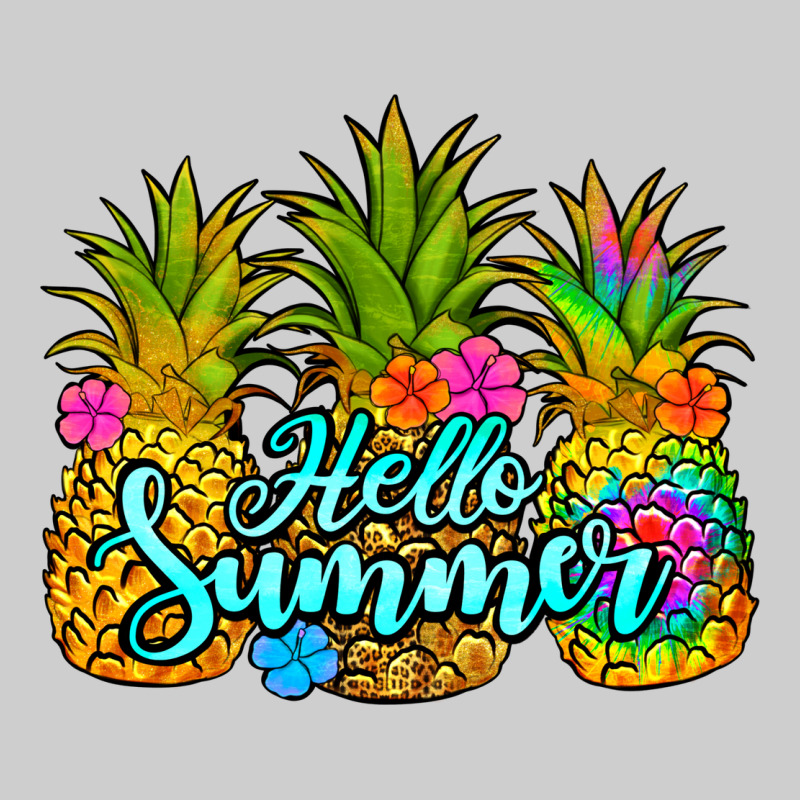 Hello Summer Pineapple Premium Tee by Jasminsmagicworld | Teevron