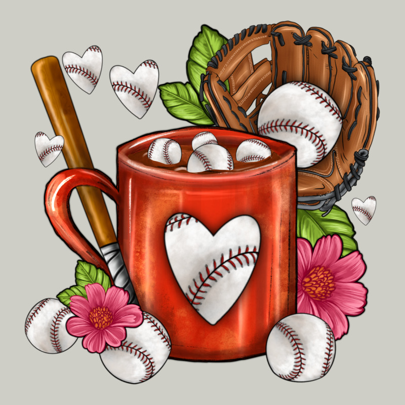 Baseball Coffee Cup Heavyweight Hoodie by FaDigitalArtStudio | Teevron