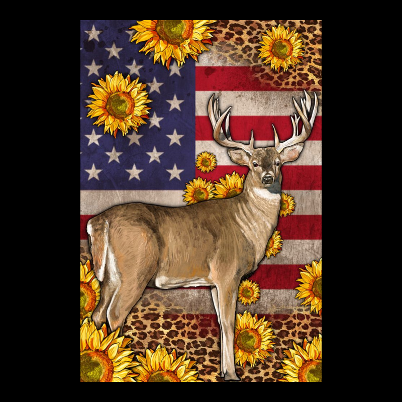 Western American Deer Ladies Tee by LillyAllenDesigns | Teevron