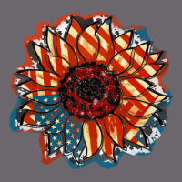 American Flag Sunflower 4th Of July Premium Sweatshirt | Teevron