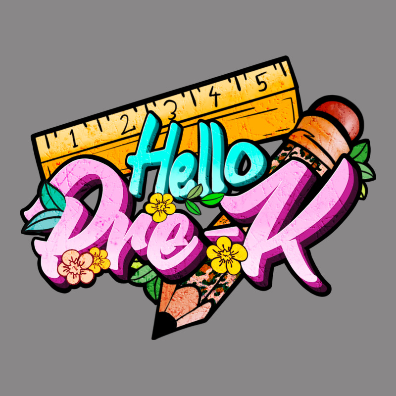 Hello Pre K Vintage Tee by JahusDesignShop | Teevron