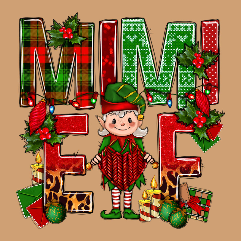 Mimi Elf With Knitting Christmas Vintage Tee by BundleAndBundleShop | Teevron