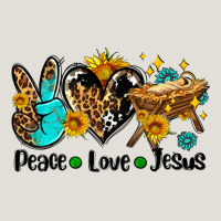 Peace Love Jesus Heavy Core Tee | Teevron