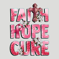 Faith Hope Cure Breast Cancer Zipper Hoodie | Teevron