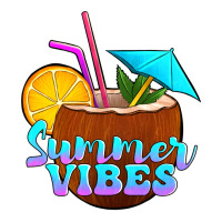 summer vibes coconut drink | Teevron
