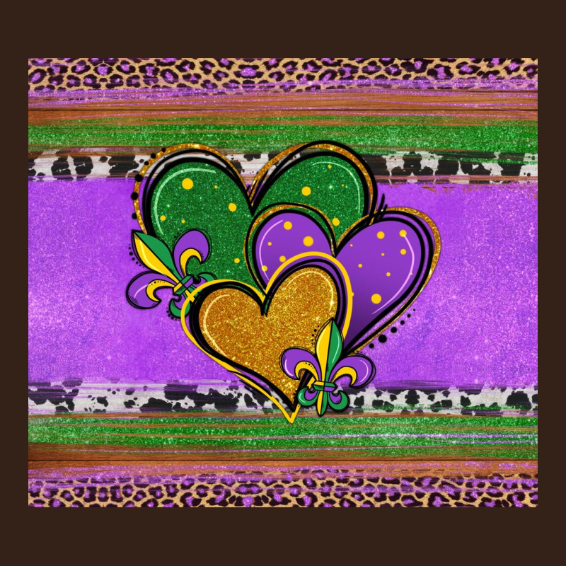 Mardi Gras Hearts And Fleur De Lis Heavy Core Tee by Jasminsmagicworld | Teevron