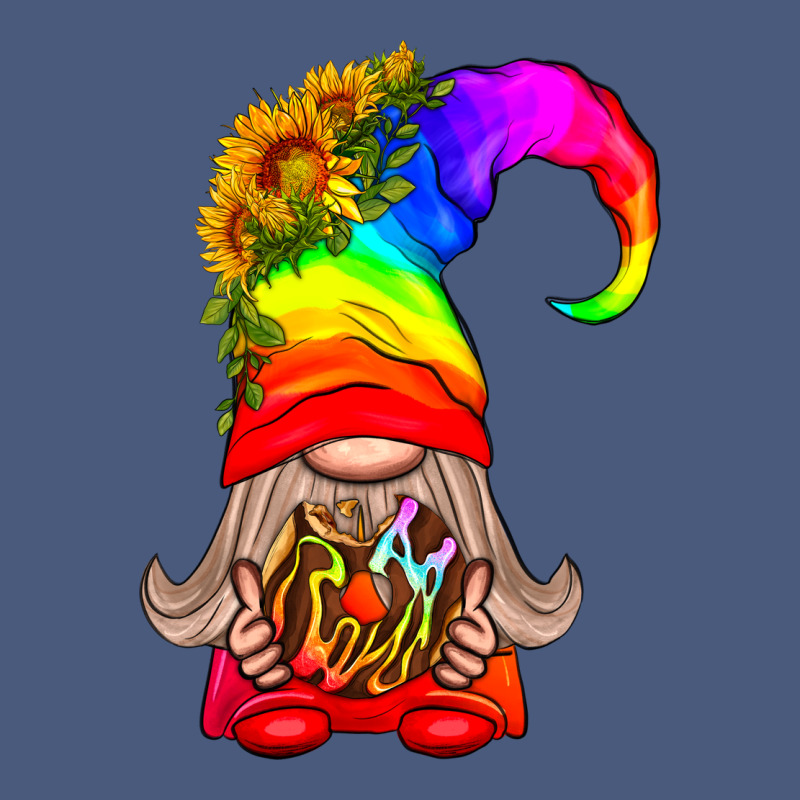 Lgbtq+ Pride Gnome With Donut Vintage Hoodie by BundleAndBundleShop | Teevron