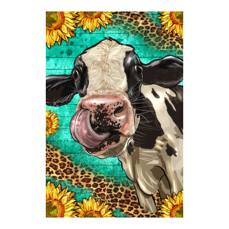 Western Holstein Cow Ladies Tee by LillyAllenDesigns | Teevron
