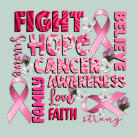 Cancer Awareness Fight Believe Hope Survive Zipper Hoodie | Teevron