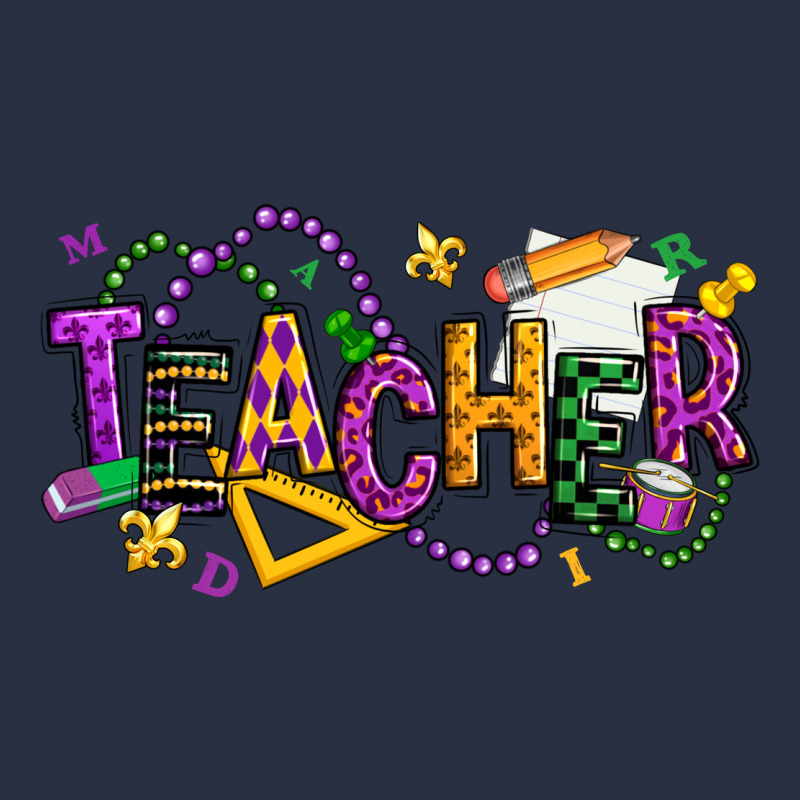 Mardi Gras Teacher Heavyweight Sweatshirt by texasbilliewilder | Teevron