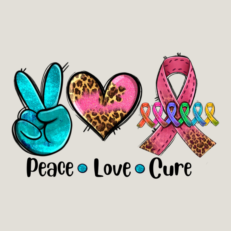 Peace Love  Cure Heavy Core Tee by AdoDesignShop | Teevron