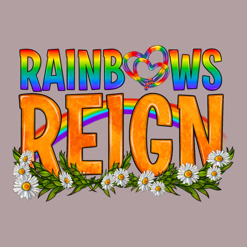 Lgbtq+ Rainbows Reign Vintage Hoodie by BundleAndBundleShop | Teevron