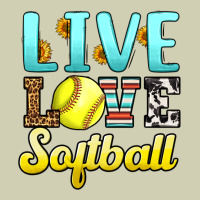 Live Love Softball Heavy Core Tee | Teevron