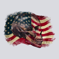 Skull With American Flag 4th Of July Zipper Hoodie | Teevron