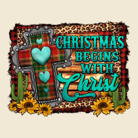 Christmas Begins With Christ Cross Ladies Tee | Teevron