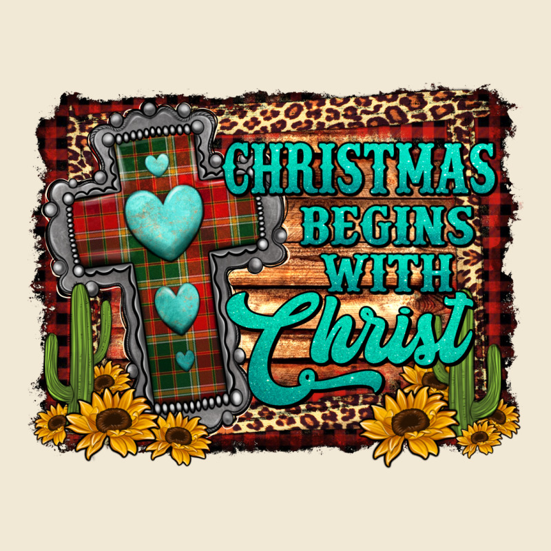 Christmas Begins With Christ Cross Ladies Tee by Jasminsmagicworld | Teevron