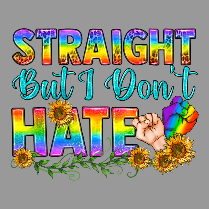 Lgbtq+ Straight But I Don't Hate Vintage Hoodie by BundleAndBundleShop | Teevron