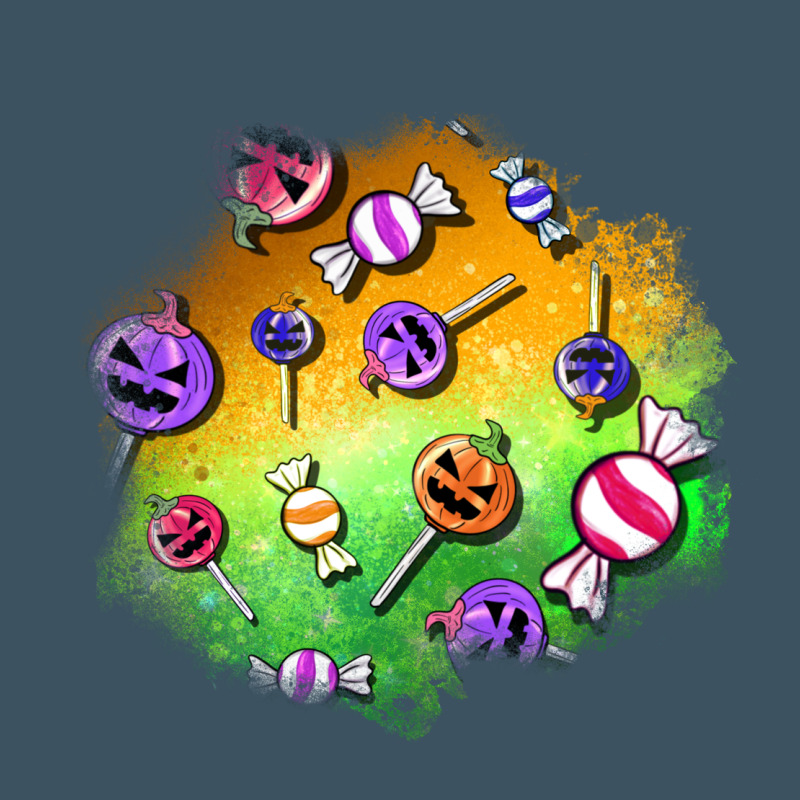 Halloween Candy Patches Urban Heavy Tee by BundleAndBundleShop | Teevron