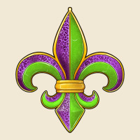 Mardi Gras Fleur De Lis Leopard Ladies Tee | Teevron
