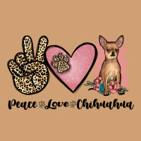 Peace Love Chihuahua Vintage Tee | Teevron