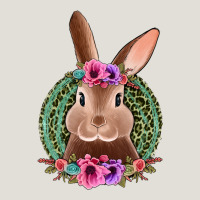 Western Leopard And Flowers Easter Bunny Heavy Core Tee | Teevron