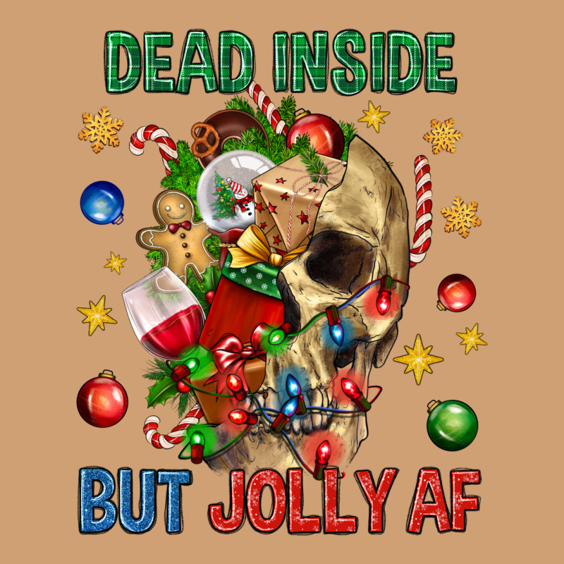 Dead Inside But Jolly Af Vintage Tee by BundleAndBundleShop | Teevron