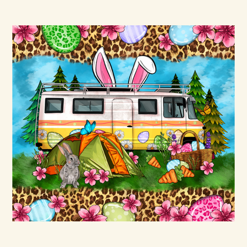 Easter Day Camping Premium Hoodie by OliviaCreatesArt | Teevron
