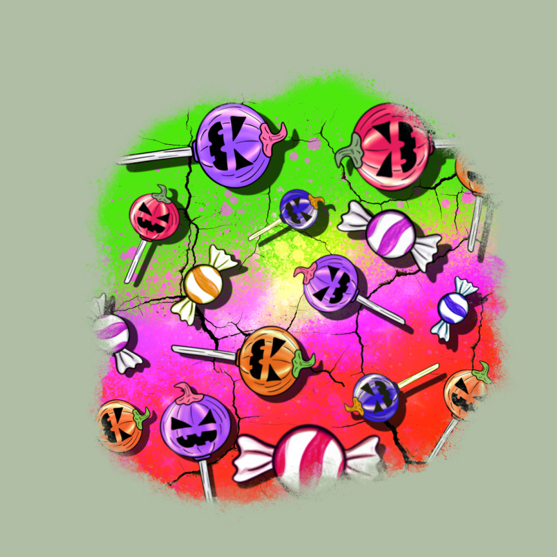 Halloween Candy  Patches Urban Heavy Tee by BundleAndBundleShop | Teevron