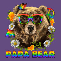 Papa Bear Pride Lgbtq+ Vintage Hoodie | Teevron