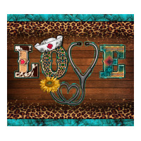 western nurse love tumbler | Teevron