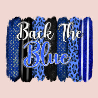 Back The Blue Brushstrokes Premium Sweatshirt | Teevron