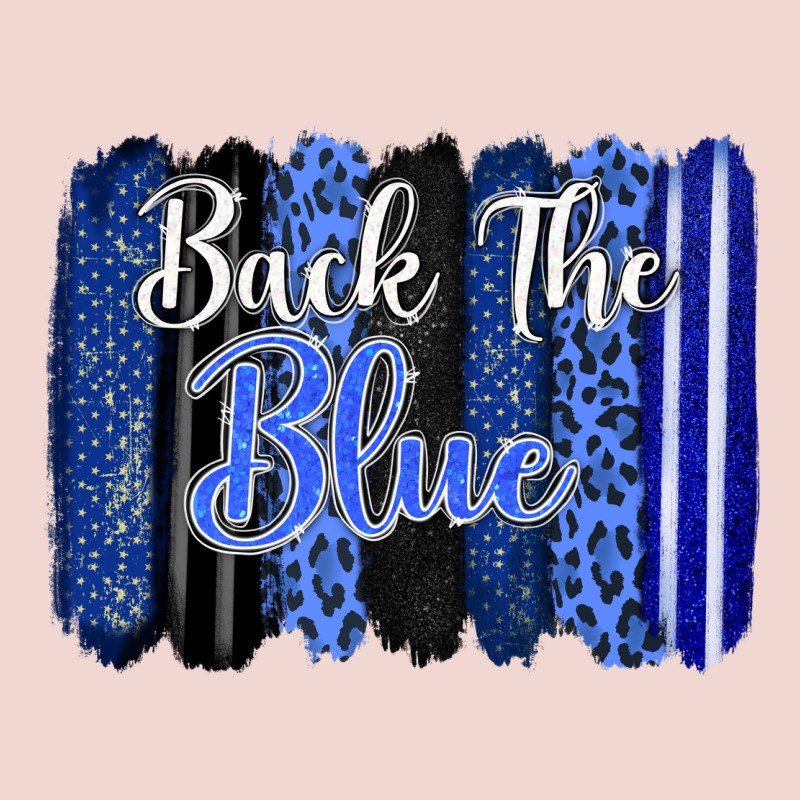 Back The Blue Brushstrokes Premium Sweatshirt by FaDigitalArtStudio | Teevron
