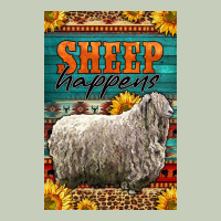 Western Sheep Happens Sunflowers Ladies Tee | Teevron