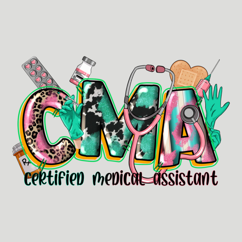 Certified Medical Assistant Zipper Hoodie by CowGirlArtShop | Teevron
