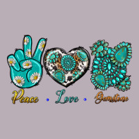 Peace Love Gemstone Vintage Tee | Teevron