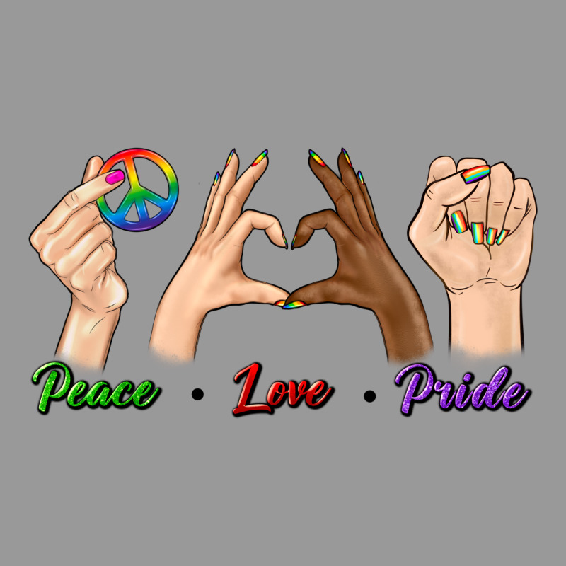 Peace Love Pride Vintage Hoodie by BundleAndBundleShop | Teevron