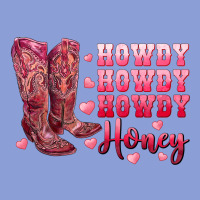 Howdy Howdy Howdy Honey With Cowgirl Boots Long Sleeve Tee | Teevron