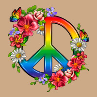 Peace Pride Lgbtq+ And Flowers Vintage Hoodie | Teevron