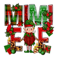 Mimi Elf With Knitting Christmas Classic Tee | Teevron